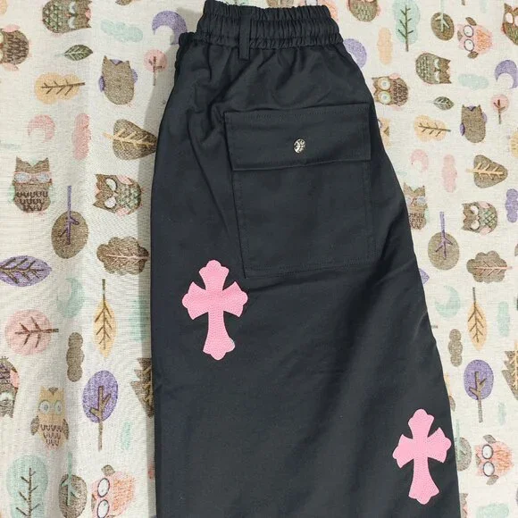 Chrome Hearts Signature Cross Patch Black Cargo Pants